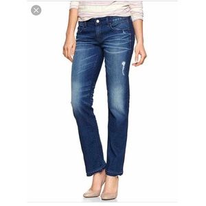 Gap Real Straight Jean, Bayside Wash